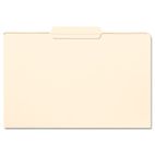 Smead File Folder, 1/3 Cut Second Position, Reinforced Top Tab, Legal, Manila, 100/Box SMD15336