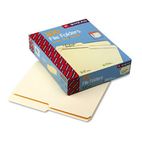 Smead File Folders, 1/2 Cut, One-Ply Top Tab, Letter, Manila, 100/Box SMD10320