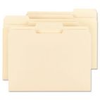 Smead File Folders, 1/3 Cut Assorted, One-Ply Top Tab, Letter, Manila, 100/Box SMD10330