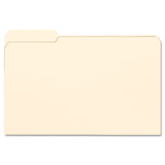 Smead File Folders, 1/3 Cut First Position, One-Ply Top Tab, Legal, Manila, 100/Box SMD15331