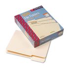 Smead File Folders, 1/3 Cut First Position, One-Ply Top Tab, Letter, Manila, 100/Box SMD10331