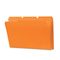 Smead File Folders, 1/3 Cut, Reinforced Top Tab, Legal, Orange, 100/Box SMD17534