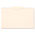 Smead File Folders, 1/3 Cut Second Position, One-Ply Top Tab, Legal, Manila, 100/Box SMD15332