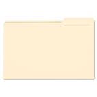 Smead File Folders, 1/3 Cut Third Position, One-Ply Top Tab, Legal, Manila, 100/Box SMD15333