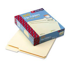 Smead File Folders, 1/3 Cut Third Position, One-Ply Top Tab, Letter, Manila, 100/Box SMD10333
