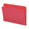 Smead File Folders, 1/3 Cut Top Tab, Legal, Red, 100/Box SMD17743