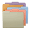 Smead File Folders, 1/3 Cut Top Tab, Letter, Assorted Colors, 100/Box SMD11953