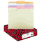 Smead File Folders, 1/3 Cut Top Tab, Letter, Assorted Colors, 100/Box SMD11953