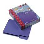 Smead File Folders, 1/3 Cut Top Tab, Letter, Purple, 100/Box SMD13043