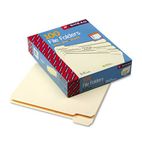 Smead File Folders, 1/5 Cut, One-Ply Top Tab, Letter, Manila, 100/Box SMD10350