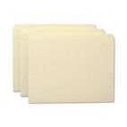 Smead File Folders, Straight Cut, One-Ply Top Tab, Letter, Manila, 100/Box SMD10300
