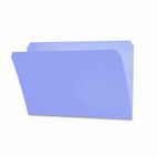 Smead File Folders, Straight Cut, Reinforced Top Tab, Legal, Lavender, 100/Box SMD17410