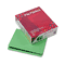 Smead File Folders, Straight Cut, Reinforced Top Tab, Letter, Green, 100/Box SMD12110