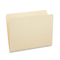 Smead File Folders, Straight Cut, Reinforced Top Tab, Letter, Manila, 100/Box SMD10310
