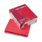 Smead File Folders, Straight Cut, Reinforced Top Tab, Letter, Red, 100/Box SMD12710