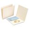 Smead File Folders with Media Pocket, Straight Top Tab, Letter, Manila, 50/Box SMD10315