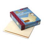 Smead Folders, Front Interior Pocket, Straight End Tab, Letter, Manila, 50/Box SMD24115