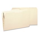 Smead Folders, One Fastener, 1/3 Cut Assorted, Top Tab, Legal, Manila, 50/Box SMD19534