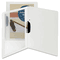 Smead Frame View Report Cover with Swing Clip, Portrait, Oyster, 5/Pack SMD86044