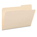 Smead Guide Height File Folders, 2/5 Cut Right Top Tab, Legal, Manila, 100/Box SMD15385