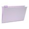 Smead Hanging File Folders, 1/5 Tab, 11 Point Stock, Legal, Lavender, 25/Box SMD64164