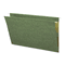 Smead Hanging File Folders, Untabbed, 11 Point Stock, Legal, Green, 25/Box SMD64110