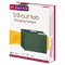 Smead Hanging Folders, 1/3 Tab, 11 Point Stock, Letter, Green, 25/Box SMD64035