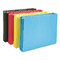 Smead Hanging Pocket File Folders with Full Height Gusset, Letter, Assorted, 4/Pack SMD64291