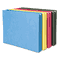 Smead Hanging Pocket File Folders with Full Height Gusset, Letter, Assorted, 4/Pack SMD64291