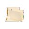 Smead Heavy W-fold Expansion Folders, Two Fasteners, End Tab, Letter, Manila, 50/Box SMD34276