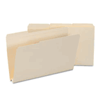 Smead Heavyweight File Folders, 1/3 Tab, 1 1/2 Inch Expansion, Legal, Manila, 50/Box SMD15405