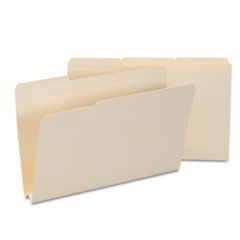 Smead Heavyweight File Folders, 1/3 Tab, 1 1/2 Inch Expansion, Legal, Manila, 50/Box SMD15405