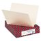 Smead Heavyweight Folder, Fastener Front/Spine, End Tab, Letter, 11 Pt Manila, 50/Box SMD34120