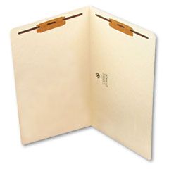 Smead Heavyweight Folders, Two Fasteners, End Tab, Legal, 11 Point Manila, 50/Box SMD37115