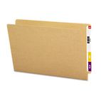 Smead Kraft End Tab Folders, Straight Cut, Legal, 50/Box SMD27400