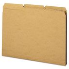 Smead Kraft File Folders, 1/3 Cut Right, Reinforced Top Tab, Letter, Brown, 50/Box SMD10830