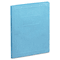 Smead Leatherette Brief Cover, Tang Fasteners, Letter, 1/2" Capacity, Blue, 25/Box SMD87152