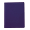 Smead Leatherette Brief Cover, Tang Fasteners, Letter, 1/2" Capacity, Dk Blue, 25/Box SMD87154