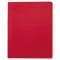 Smead Leatherette Brief Cover, Tang Fasteners, Letter, 1/2" Capacity, Red, 25/Box SMD87159