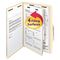 Smead Manila Classification Folders with 2/5 Right Tab, Legal, Four-Section, 10/Box SMD18700