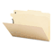 Smead Manila Classification Folders with 2/5 Right Tab, Legal, Four-Section, 10/Box SMD18700