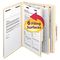 Smead Manila Classification Folders with 2/5 Right Tab, Letter, Six-Section, 10/Box SMD14000