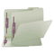 Smead One Inch Expansion Fastener Folder, 1/3 Top Tab, Letter, Gray Green, 25/Box SMD14931
