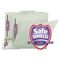 Smead One Inch Expansion Fastener Folder, 2/5 Top Tab, Legal, Gray Green, 25/Box SMD19980
