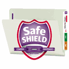 Smead One Inch Expansion Folder, Two Fasteners, End Tab, Letter, Gray Green, 25/Box SMD34705