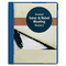Smead Poly Report Cover, Tang Clip, Letter, 1/2" Capacity, Clear/Dark Blue, 25/Box SMD87455
