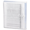 Smead Poly String & Button Booklet Envelope, 11 5/8 x 9 3/4 x 1 1/4, Clear, 5/Pack SMD89521