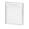 Smead Poly String & Button Booklet Envelope, 11 5/8 x 9 3/4 x 1 1/4, Clear, 5/Pack SMD89521