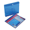 Smead Poly String & Button Booklet Envelope, 9 3/4 x 11 5/8 x 1 1/4, Blue, 5/Pack SMD89522
