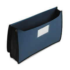 Smead Premium 5 1/4 Inch Expansion Wallets, Poly, Legal, Navy Blue SMD71513
